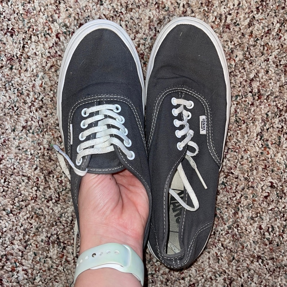 Gray Vans - Used - image 1